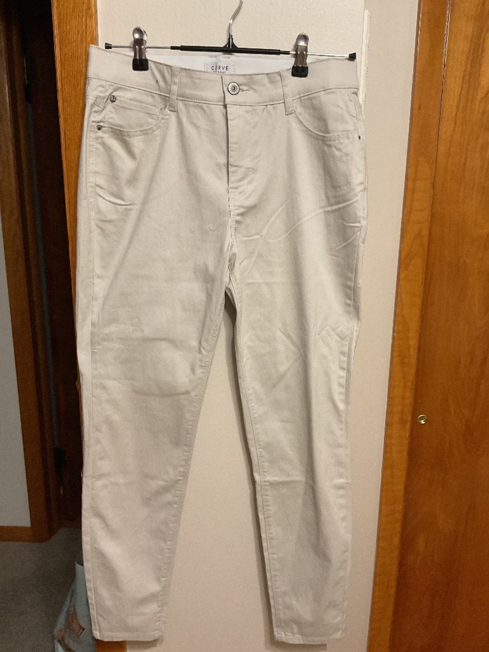 Curve Appeal light khaki pants